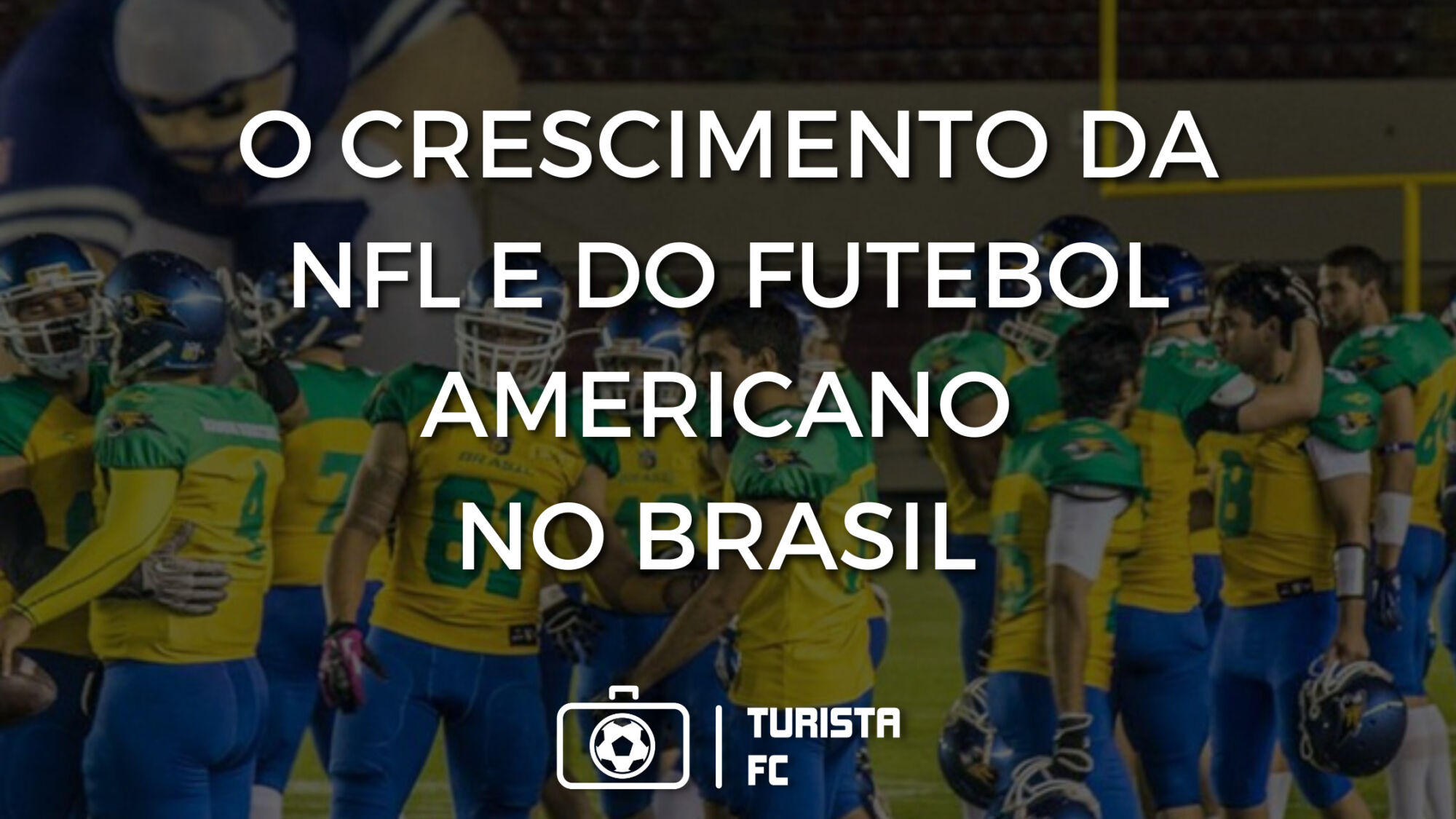 Futebol americano cresce no Brasil, mas está longe da