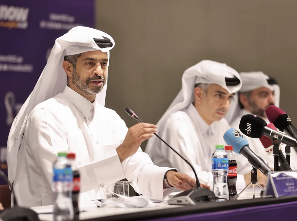 Comitê da Copa do Mundo do Qatar. Foto: Mohammed Dabbous/Divulgação