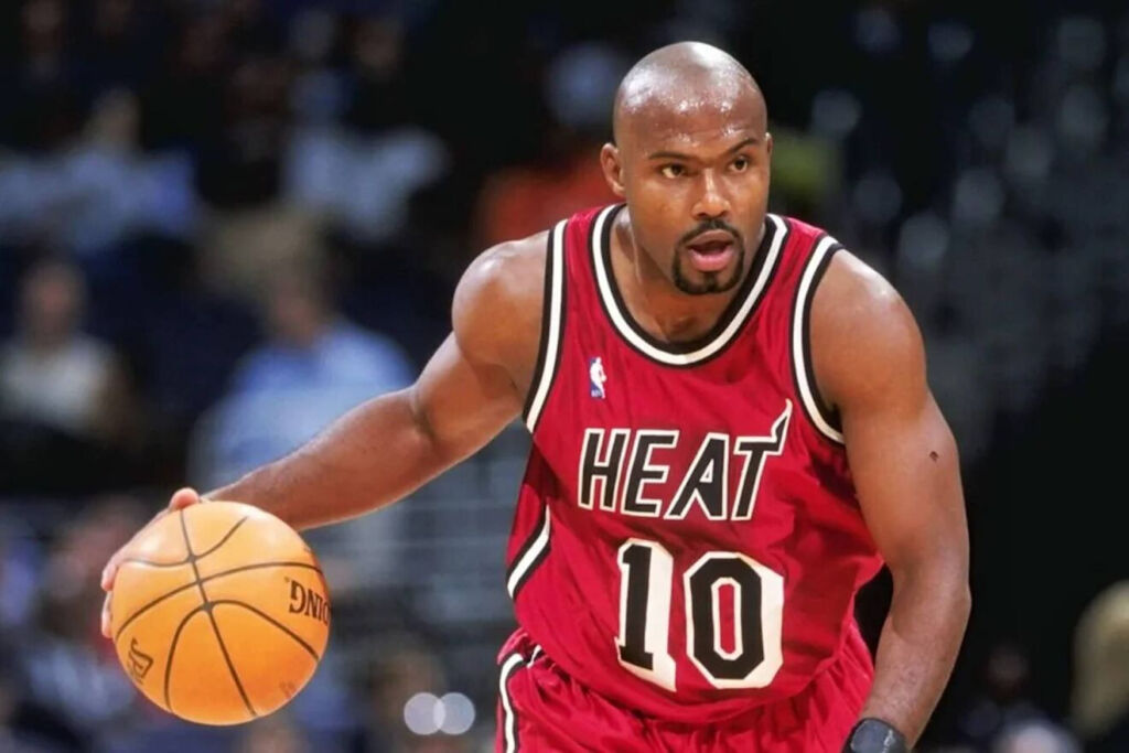 Tim Hardaway atuando pelo Miami Heat. Foto: AP