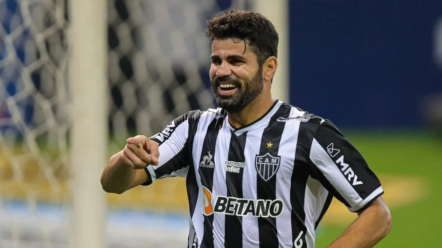 Diego Costa, ex-jogador do Atlético-MG. Foto: Reprodução/Twitter - futebol europeu